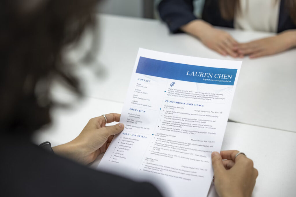 resume-type